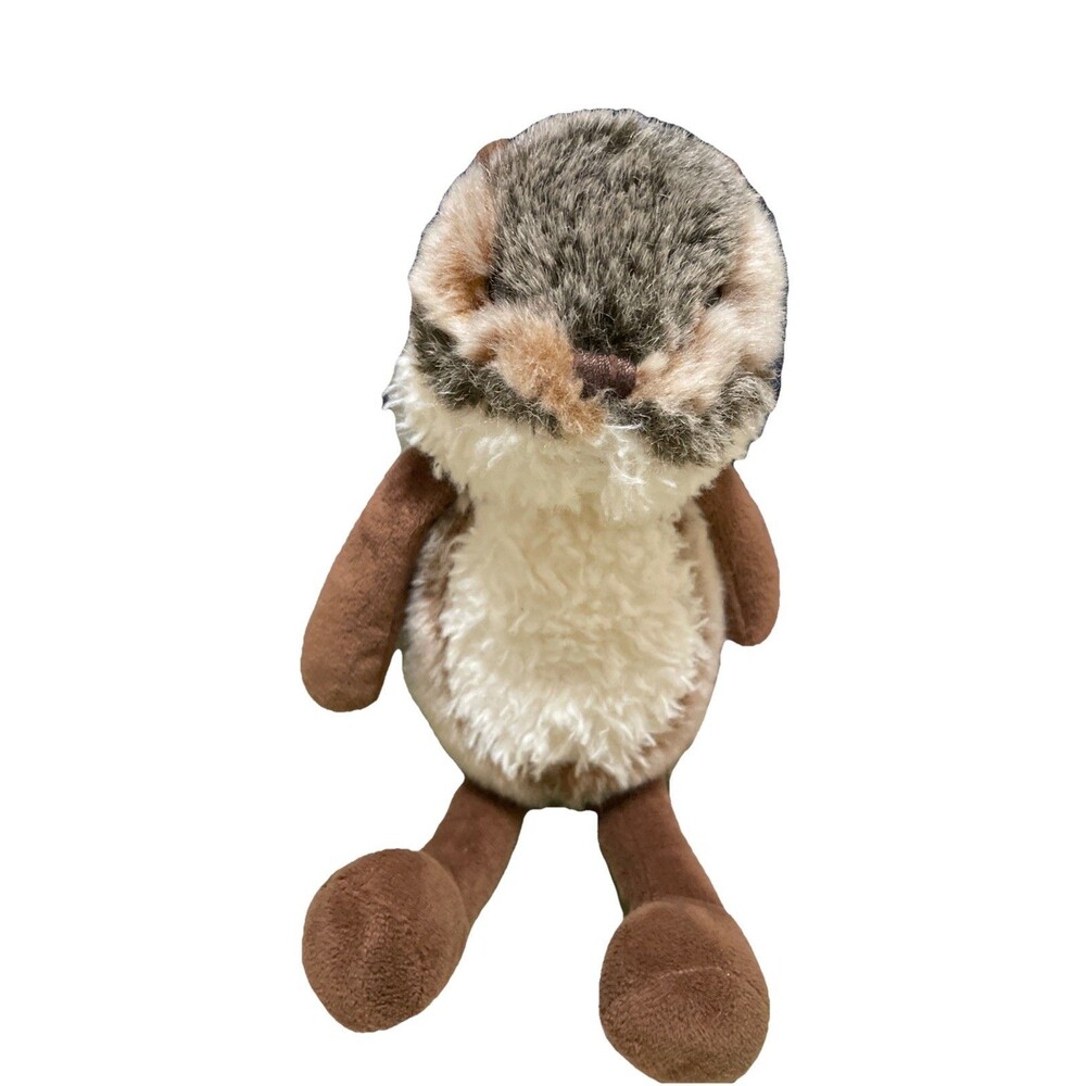 Pottery Barn Kids Woodland Squirrel Plush Fur Fuzzy Stuffed Animal